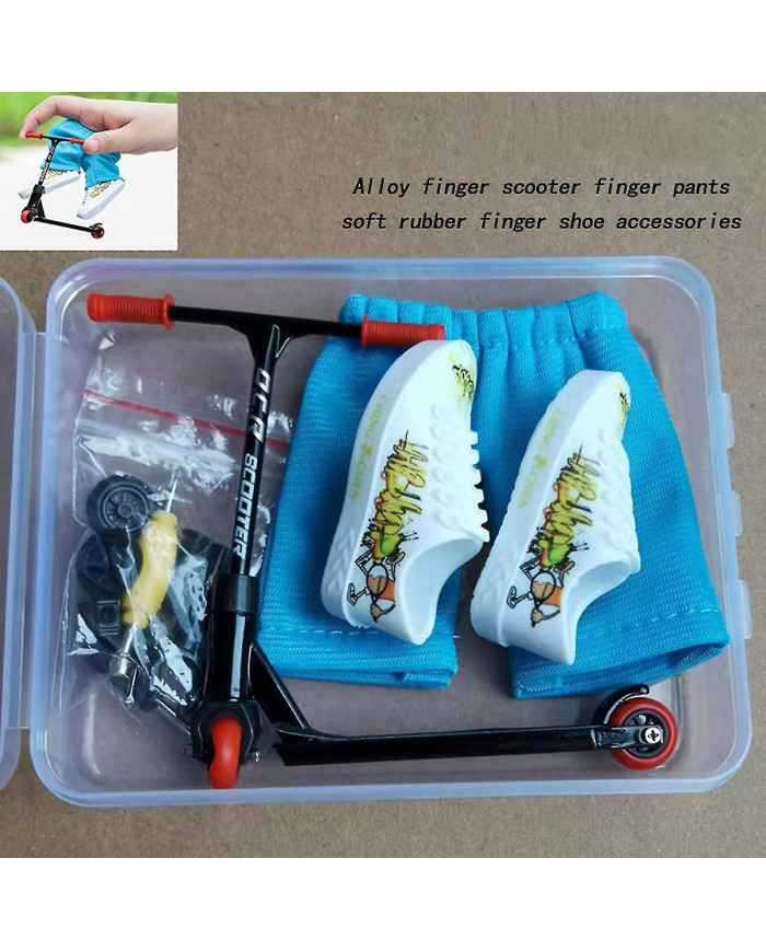 2023 nd Nouveau Mini Scooter Finger Sports Alloy Finger Scooter Finger Scooter Finger Scooter + doigt Pantalon + [...]