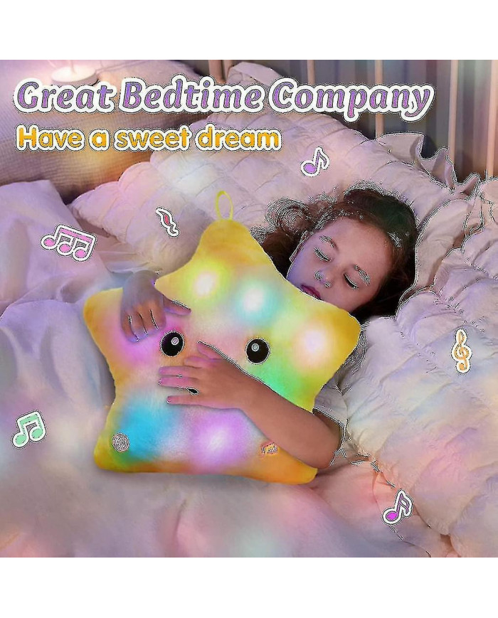 Led Musical Twinkle Star Light Up Lullaby Glow Stuffed Animal Toys Soothe Kids Emotions Birthday Christmas [...]