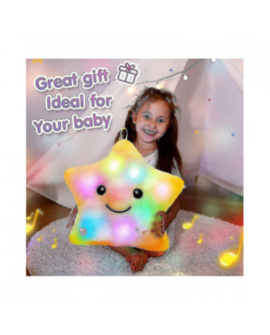 Led Musical Twinkle Star Light Up Lullaby Glow Stuffed Animal Toys Soothe Kids Emotions Birthday Christmas [...]