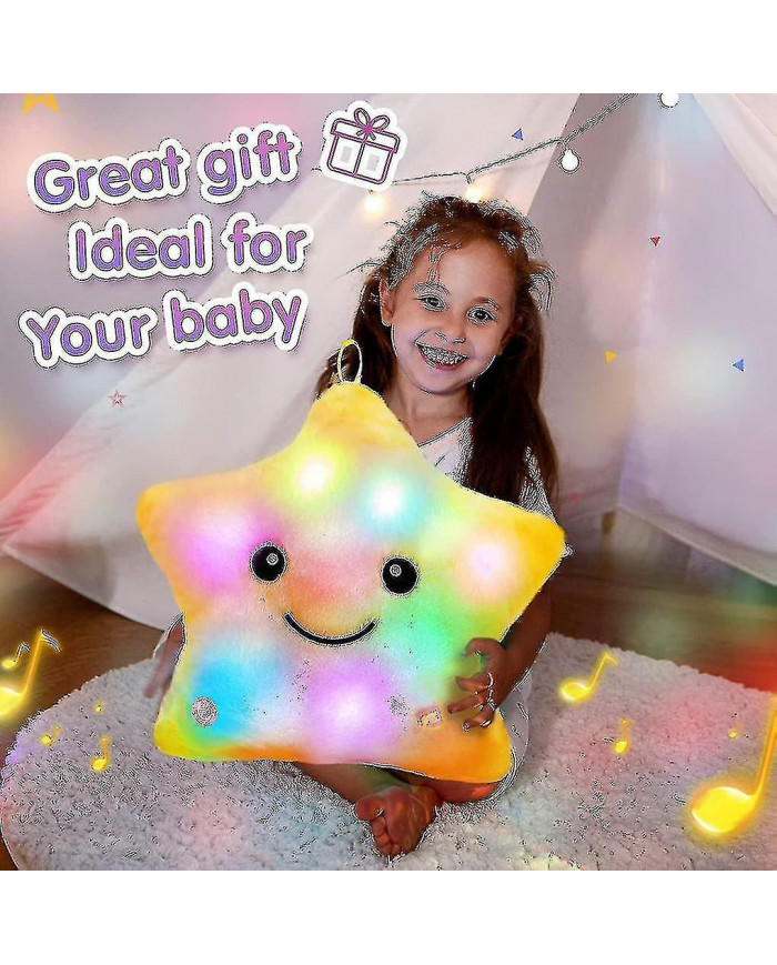 Led Musical Twinkle Star Light Up Lullaby Glow Stuffed Animal Toys Soothe Kids Emotions Birthday Christmas [...]