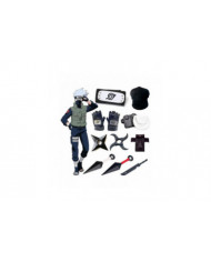 Noël Halloween Kakashi Cosplay Accessoires Naruto Gants Kunai Masque Ninja Sac Uchiha Mitaines Anime Action Figure [...]