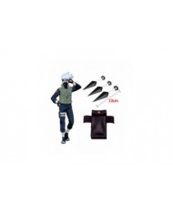 Noël Halloween Kakashi Cosplay Accessoires Naruto Gants Kunai Masque Ninja Sac Uchiha Mitaines Anime Action Figure [...]