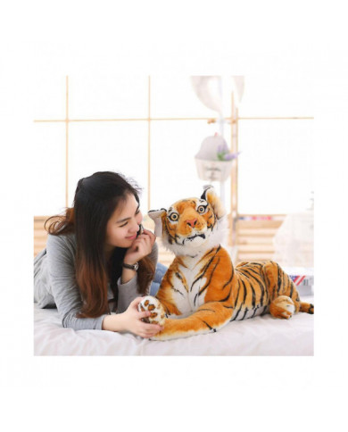 Jouet en peluche réaliste pour animaux en peluche de tigre pour enfants