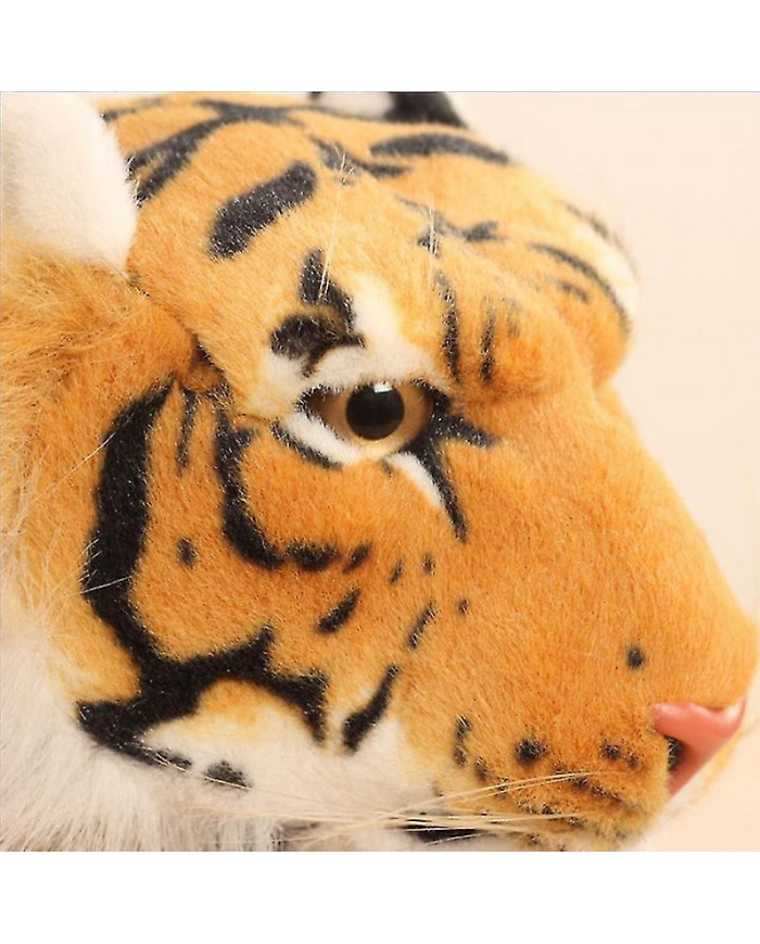 Jouet en peluche réaliste pour animaux en peluche de tigre pour enfants