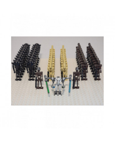 Star Wars Battle Droids Army Custom Set 63pcs Commando Droids Super Battle Droids