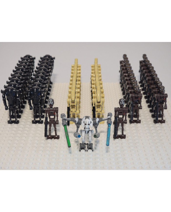 Star Wars Battle Droids Army Custom Set 63pcs Commando Droids Super Battle Droids