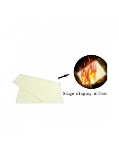 5pcs 20 * 25cm Fire Paper Flash Flame Paper Fire Paper Magic Props Effect Shock