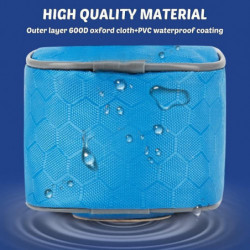 Dog Poop Bag Holder, Dog Waste Bag Dispenser With Zipper For Dog Walking Running, For Dog Leash