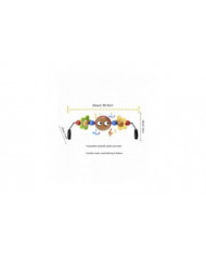 Chaise de bascule de chéri assortissant le jouet de musique d’aide de sommeil