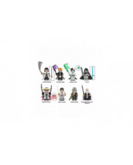 8 pcs/set Bleach Minifigure Modèle Bloc De Construction Figure Jouet Décoration Enfants Cadeau D’anniversaire