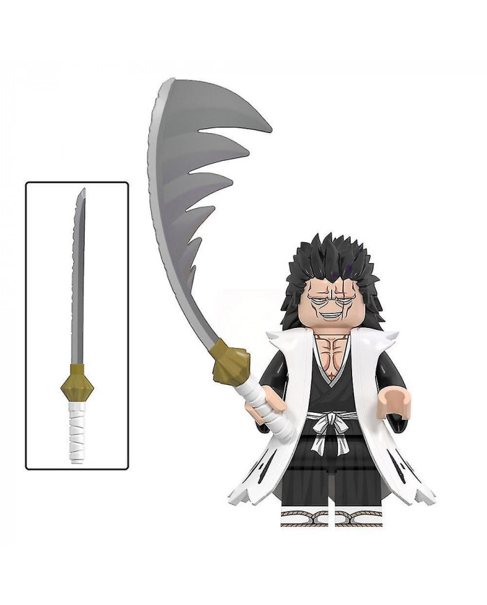 8 pcs/set Bleach Minifigure Modèle Bloc De Construction Figure Jouet Décoration Enfants Cadeau D’anniversaire