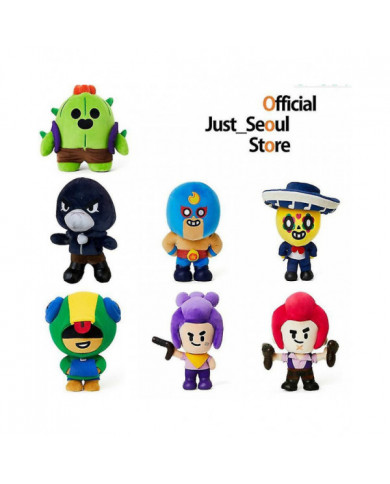 Poupée Jeu Mobile Wilderness Carte de Combat Poupée Jouet Brawl Stars Standing Peluche