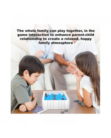 Jeu magnétique de table, jeu de plateau d’échecs avec magnétique, jeu d’échecs, jeu de société en pierre [...]