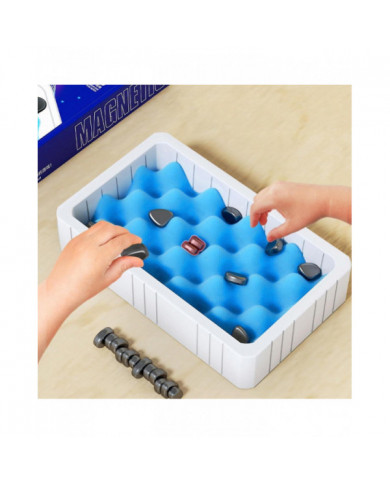 Jeu magnétique de table, jeu de plateau d’échecs avec magnétique, jeu d’échecs, jeu de société en pierre [...]