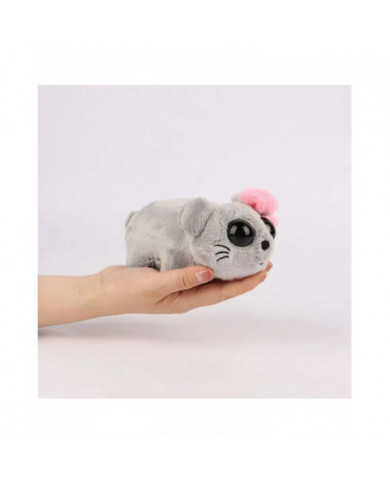 Peluche Hamster Triste, Jouets Pour Hamster, Jouet En Peluche Sad Hamster Meme Avec Son De Violon À Bouton- [...]