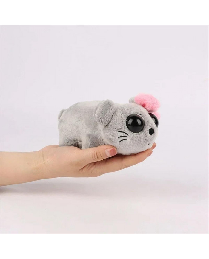 Peluche Hamster Triste, Jouets Pour Hamster, Jouet En Peluche Sad Hamster Meme Avec Son De Violon À Bouton- [...]