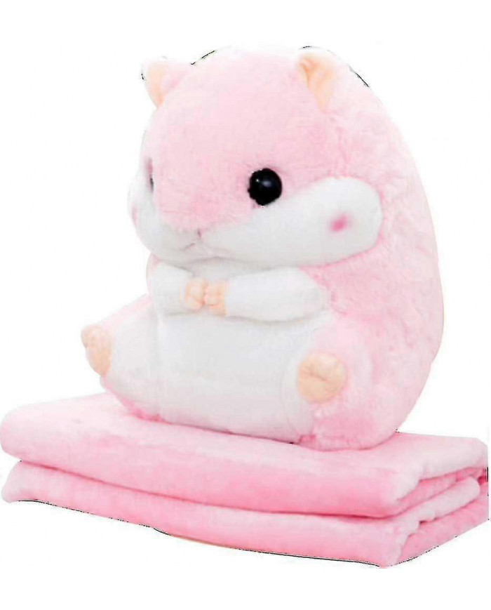 Mignon peluche Hamster Peluche Jouets d’animaux avec couverture