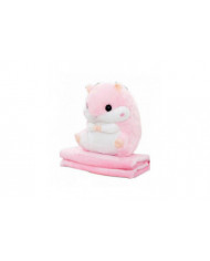Mignon peluche Hamster Peluche Jouets d’animaux avec couverture