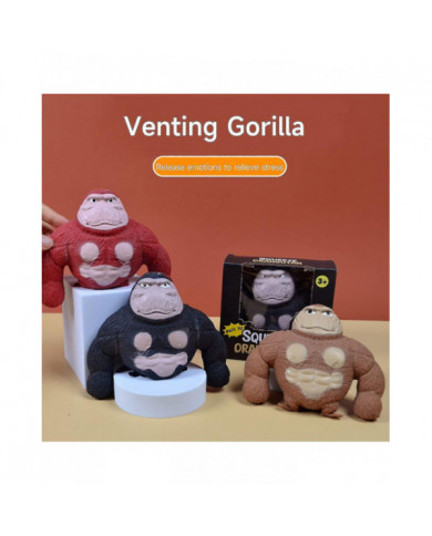 Jouets de singe extensible, Splat Monkey Stress Relief Toy, Squeeze Monkey Splat jouets, Stress Relief Fidge