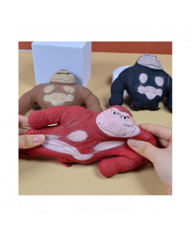 Jouets de singe extensible, Splat Monkey Stress Relief Toy, Squeeze Monkey Splat jouets, Stress Relief Fidge