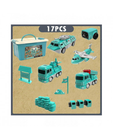 Jouets assemblés de voiture d’ingénierie de transformation magnétique