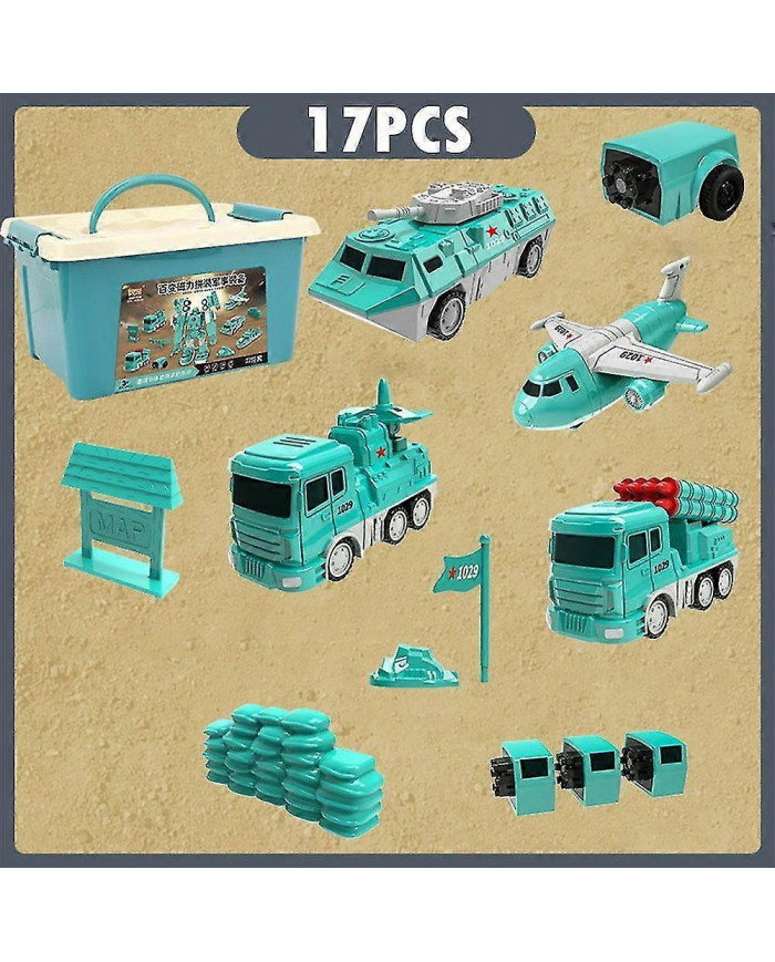 Jouets assemblés de voiture d’ingénierie de transformation magnétique