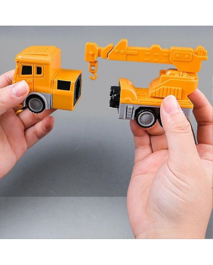 Jouets assemblés de voiture d’ingénierie de transformation magnétique