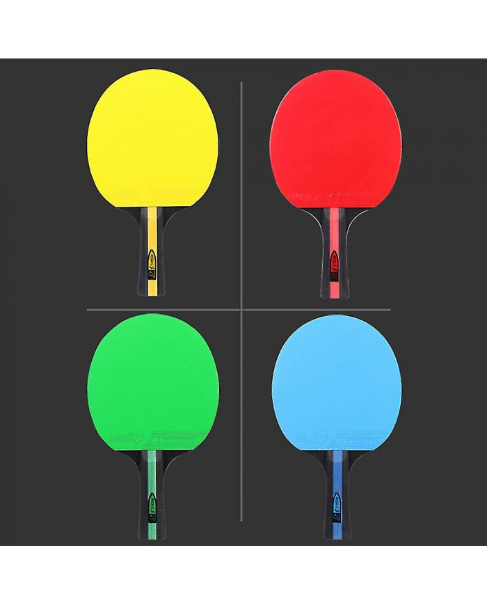 Raquette de ping-pong de tennis de table avec sac de transport pour débutants garçons filles