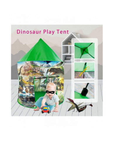 Dinosaur Kids Play Tent Toys Gifts For Boys Girls Toddler 1 2 3 4 5 6+ Years Old Outdoor Indoor Up Instant Playhouse