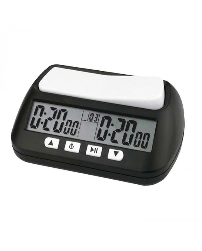 Horloge d’échecs numérique de base et minuterie de jeu, horloge montre numérique minuterie-fcy