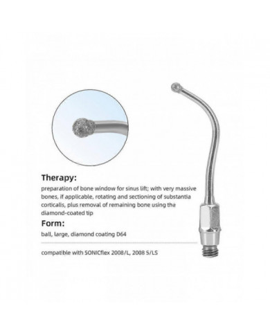 Fsw Azdent Dental Ultrasonic Sonicflex Scaler Tips Pour Pièce À Main Kavo Sonicflex 2008 / l 2008 S / ls Dentistry [...]