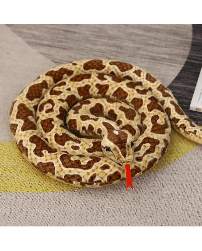 200 cm / 300 cm Serpents Géants Jouet En Peluche Simulation Long Python Doré Peluche Serpent Peluche Enfants [...]