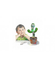 Dancing Cactus répète ce que vous dites, jouet électronique en peluche avec éclairage, jouets d’enregistrement de [...]