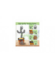 Dancing Cactus répète ce que vous dites, jouet électronique en peluche avec éclairage, jouets d’enregistrement de [...]
