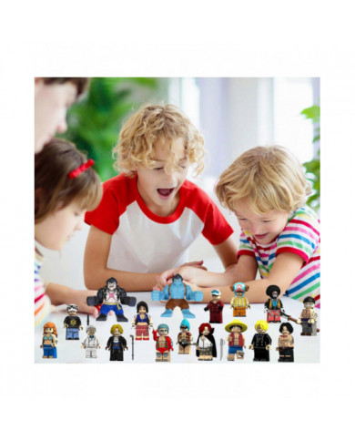 17Pcs One Piece Action Figures Building Block Sets 1.77/3.14 Inches Collectible Anime One Piece Action Figures [...]