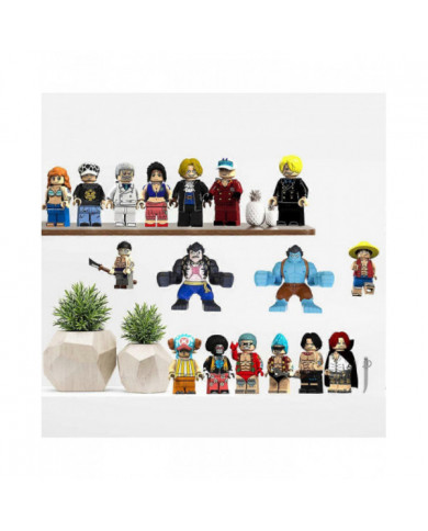 17Pcs One Piece Action Figures Building Block Sets 1.77/3.14 Inches Collectible Anime One Piece Action Figures [...]