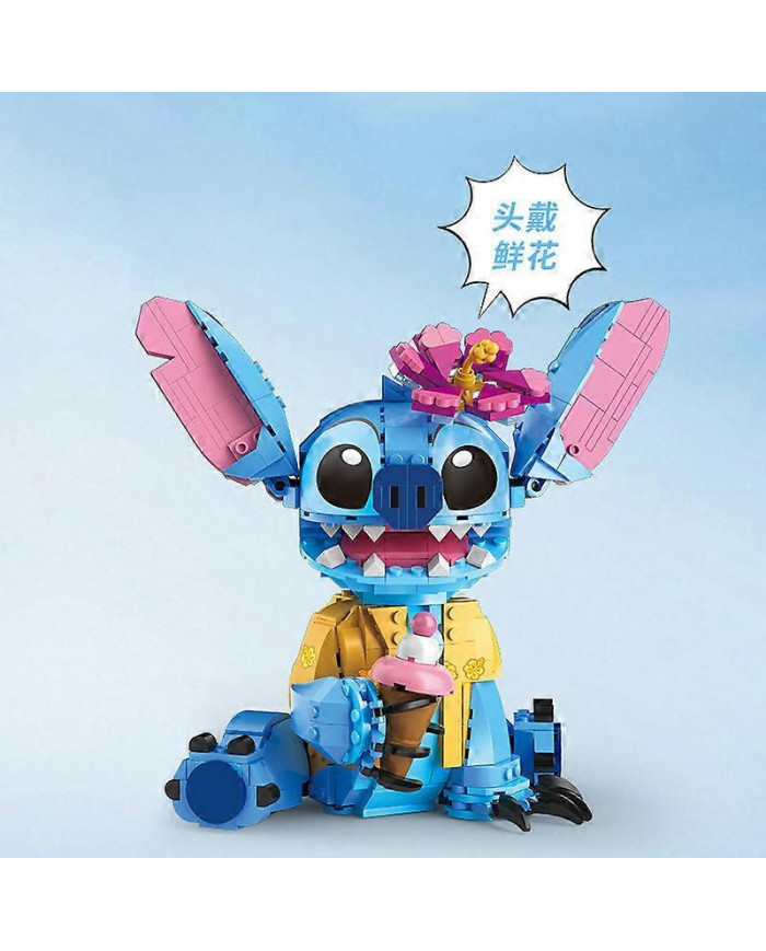 Miniso Disney 2024 Nouveau 730pcs Stitch Compatible 43249 Blocs de construction Bricks Stitch Fille Garçon [...]