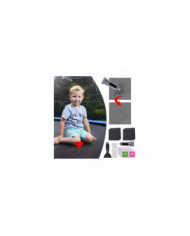 Kit de réparation de patch trampoline répare les trous ou les déchirures dans les matelas de trampoline 1ml