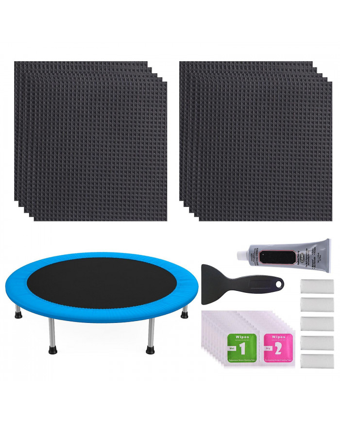 Kit de réparation de patch trampoline répare les trous ou les déchirures dans les matelas de trampoline 1ml