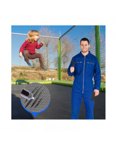 Kit de réparation de patch trampoline répare les trous ou les déchirures dans les matelas de trampoline 1ml