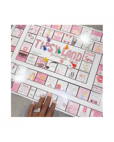 Tipsy Party Board GameParty board game, fun drinking game for friends