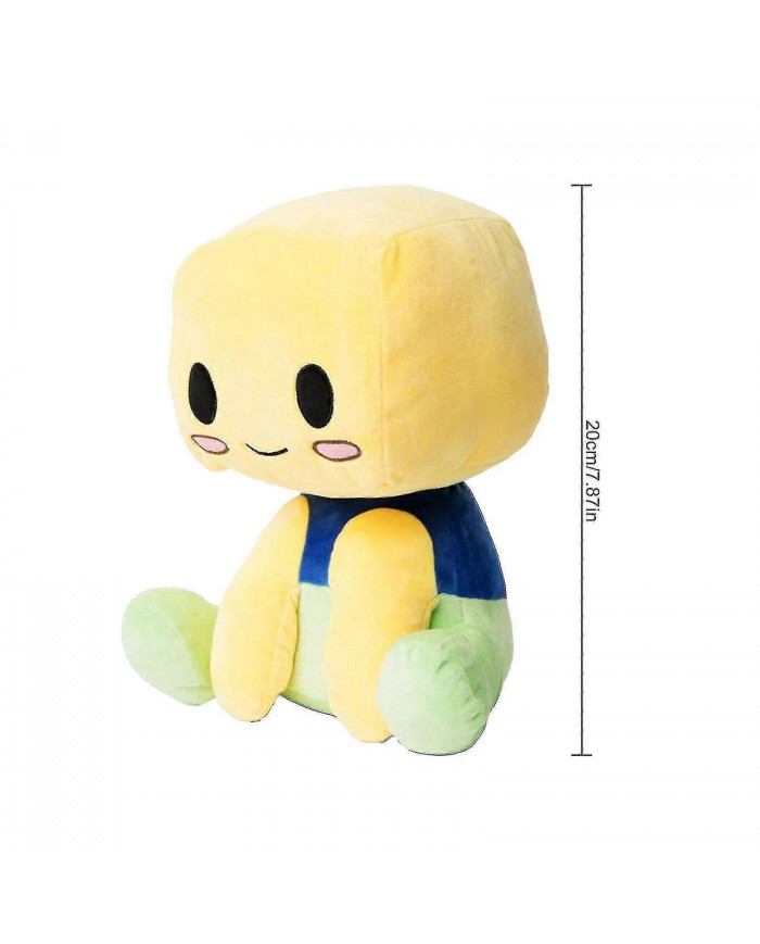 Blox Buddies Plush,12" Blox Buddies Noob Buddy Plushie Toys For Fans And Friends Beautifully Plush Doll Gifts