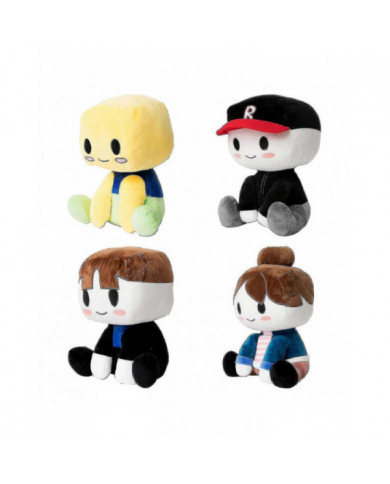 Blox Buddies Plush,12" Blox Buddies Noob Buddy Plushie Toys For Fans And Friends Beautifully Plush Doll Gifts