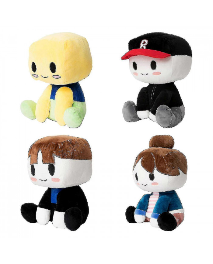 Blox Buddies Plush,12" Blox Buddies Noob Buddy Plushie Toys For Fans And Friends Beautifully Plush Doll Gifts