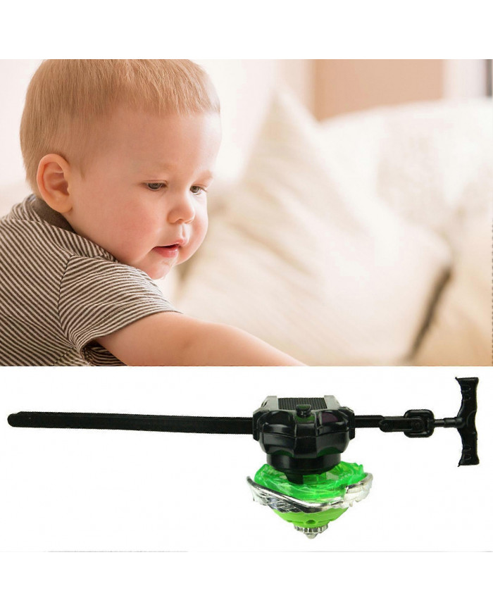 Gyroscope lumineux avec gyroscope de combat de lumière coloré avec lanceur de règle de traction pour jeu [...]