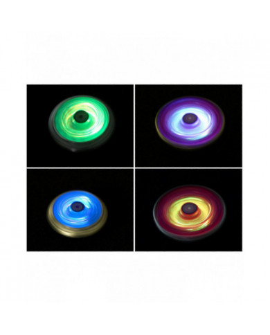 Gyroscope lumineux avec gyroscope de combat de lumière coloré avec lanceur de règle de traction pour jeu [...]