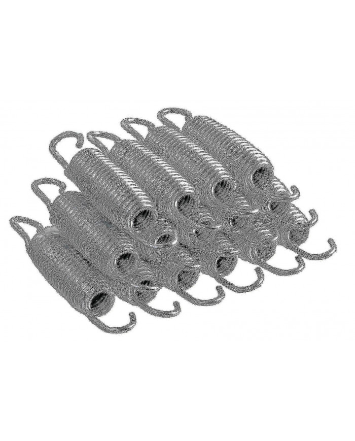 Ensemble de 15 ressorts de remplacement de trampoline, galvanisés robustes, différentes tailles