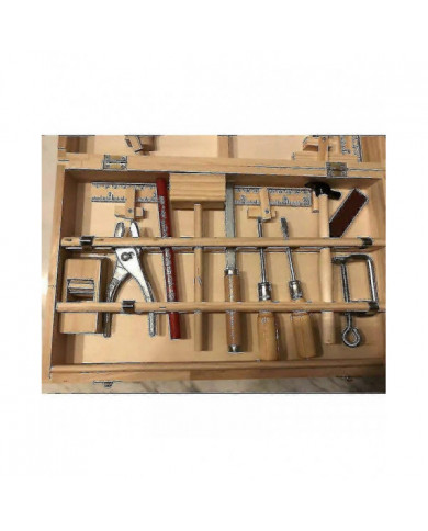 Ensemble d'outils pour enfants Menuisier Maintenance Boîte à outils Outils réels Démontage et assemblage Boîte en [...]