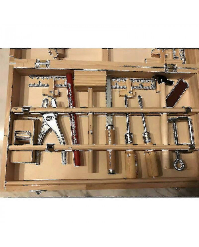Ensemble d'outils pour enfants Menuisier Maintenance Boîte à outils Outils réels Démontage et assemblage Boîte en [...]