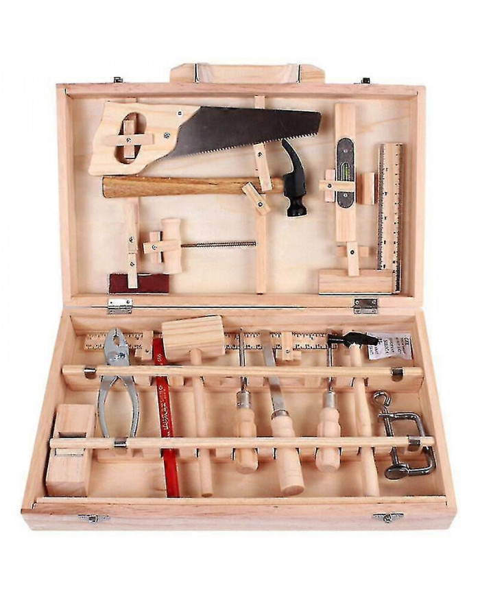 Ensemble d'outils pour enfants Menuisier Maintenance Boîte à outils Outils réels Démontage et assemblage Boîte en [...]
